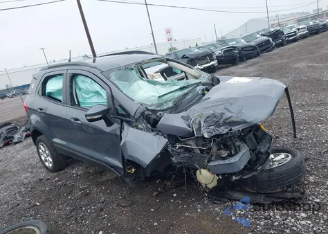 2018 Ford Ecosport Se from USA, damaged, VIN MAJ6P1UL1JC238204